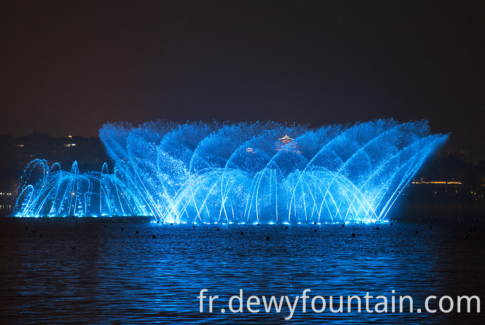 2020 Vente à vente chaude Écran de film Fountain Fountain Show Project choquant et magique